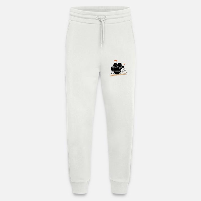 Drummer Schlagzeug - Jogginghose - made by SPREAD - OFF WHITE