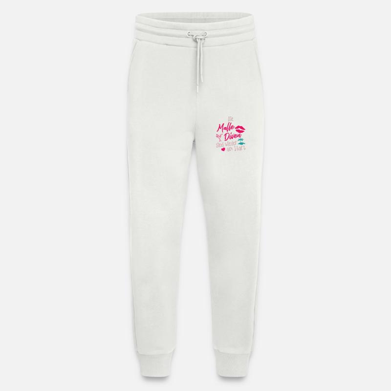 Die Malle Diven sind wieder am Start Mallorca 2021 - Jogginghose - made by SPREAD - OFF WHITE