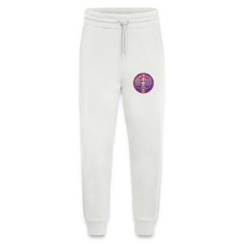 WORLD LOVE MANDALA - Jogging Pants - made by SPREAD  - OFF WHITE - Front