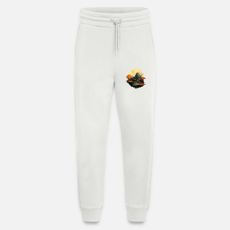 Landschaft - Jogginghose - made by SPREAD - OFF WHITE