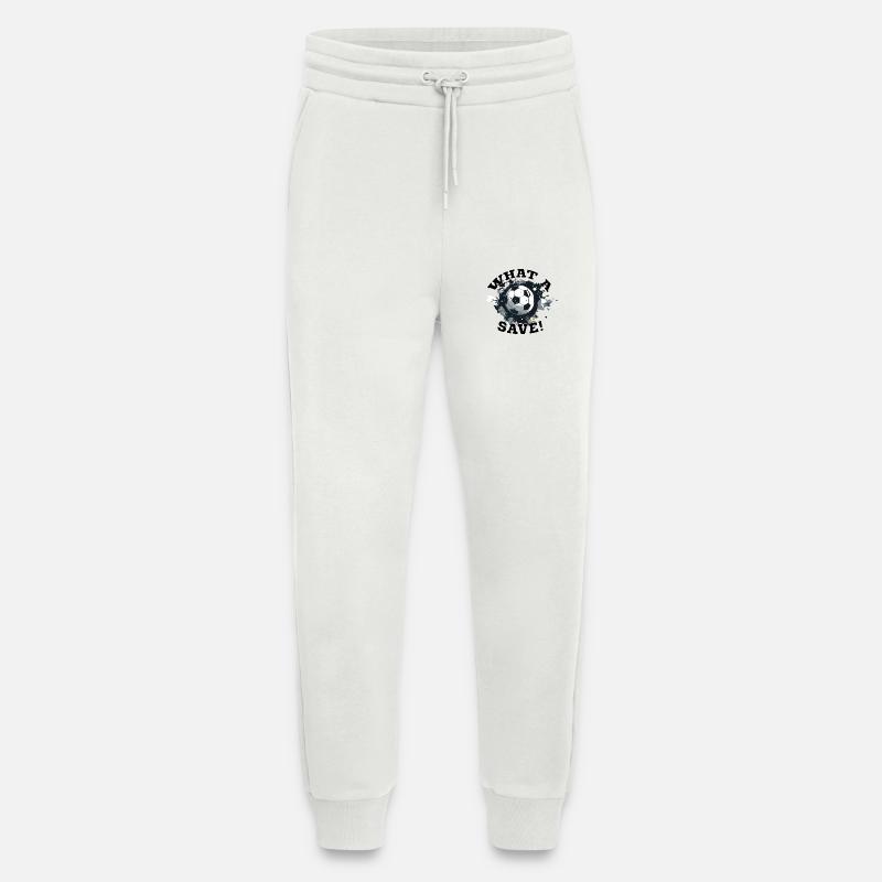 Fußball ball - What a Save! - Jogginghose - made by SPREAD - OFF WHITE
