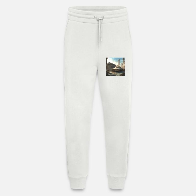 Fallout - Jogging Pants - made by SPREAD  - OFF WHITE