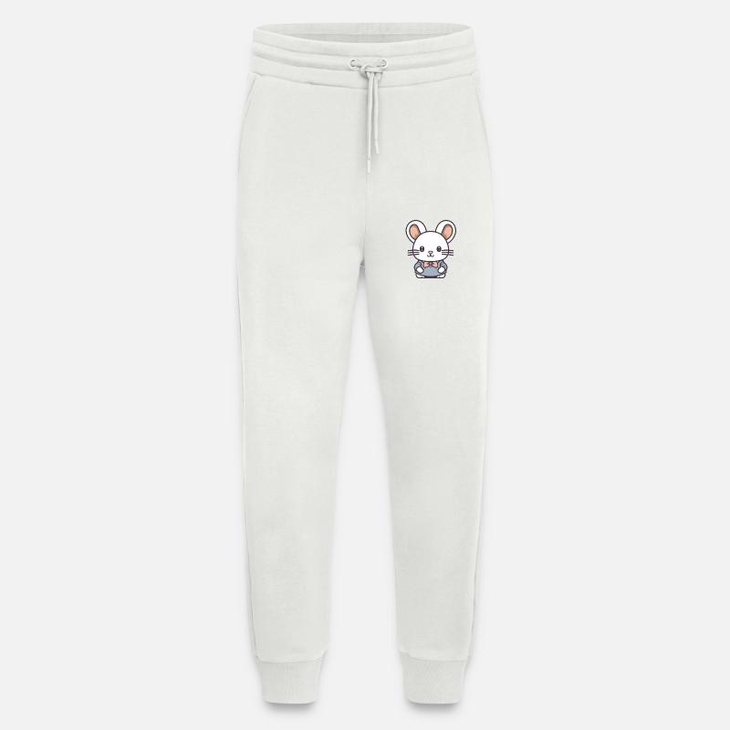 Maus - Kawaii Style - Jogginghose - made by SPREAD - OFF WHITE