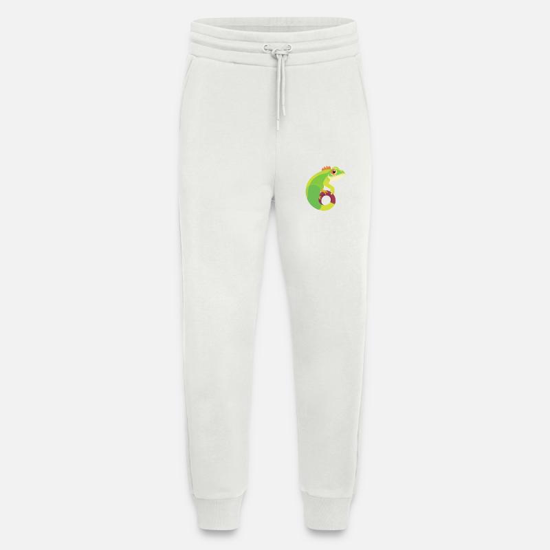 Chamäleon gürn - Jogginghose - made by SPREAD - OFF WHITE