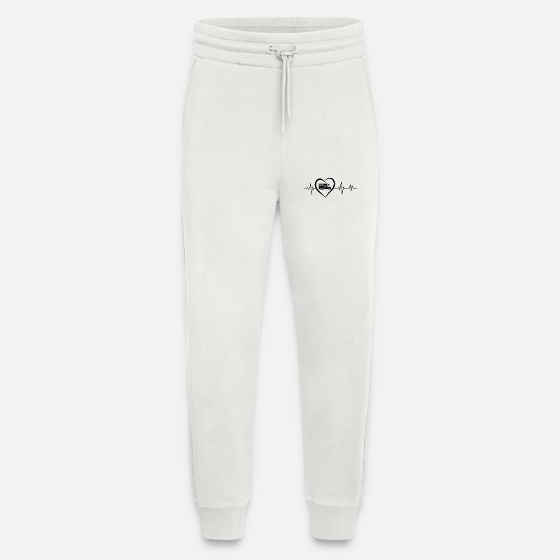 Herzschlag des Wohnmobils - Jogginghose - made by SPREAD - OFF WHITE