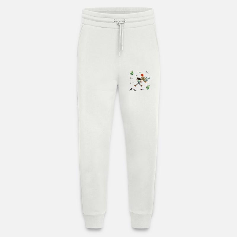 Die kleine Räubertochter - Jogginghose - made by SPREAD - OFF WHITE