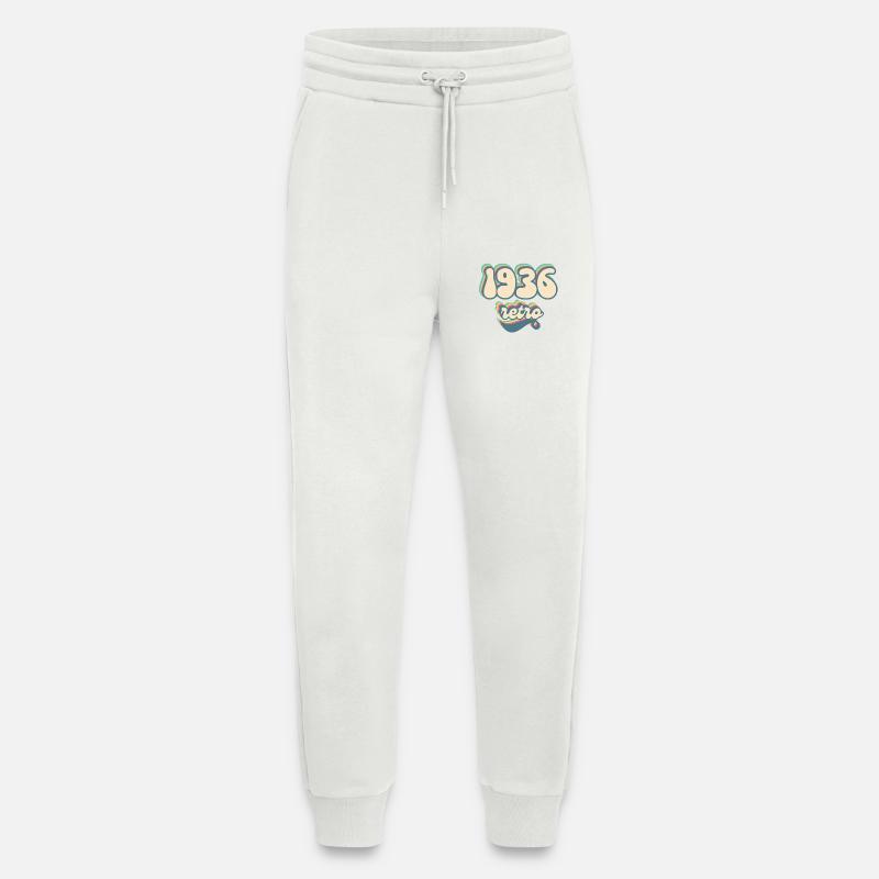 1936 Retro Geschenkidee - Jogginghose - made by SPREAD - OFF WHITE