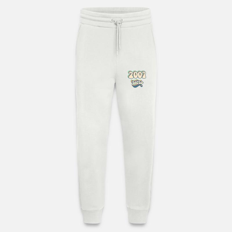 2007 Retro Geschenkidee - Jogginghose - made by SPREAD - OFF WHITE
