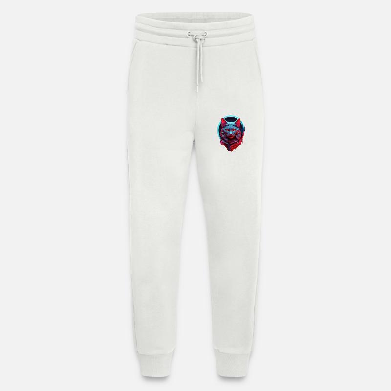 Katze - Jogginghose - made by SPREAD - OFF WHITE