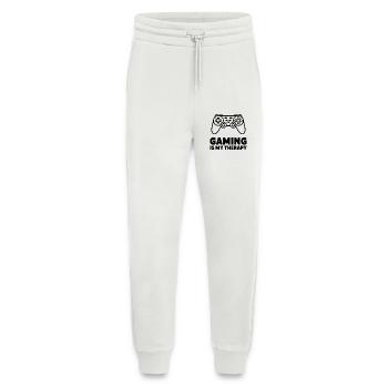 Gaming is my Therapy – Minimalist Controller - Jogging Pants - made by SPREAD  - OFF WHITE - Front