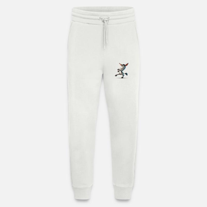 Donkey Comic - Jogging Pants - made by SPREAD  - OFF WHITE