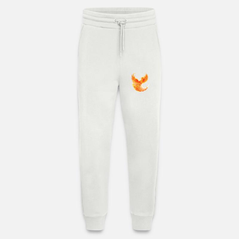 Cool burning phoenix - Jogging Pants - made by SPREAD  - OFF WHITE
