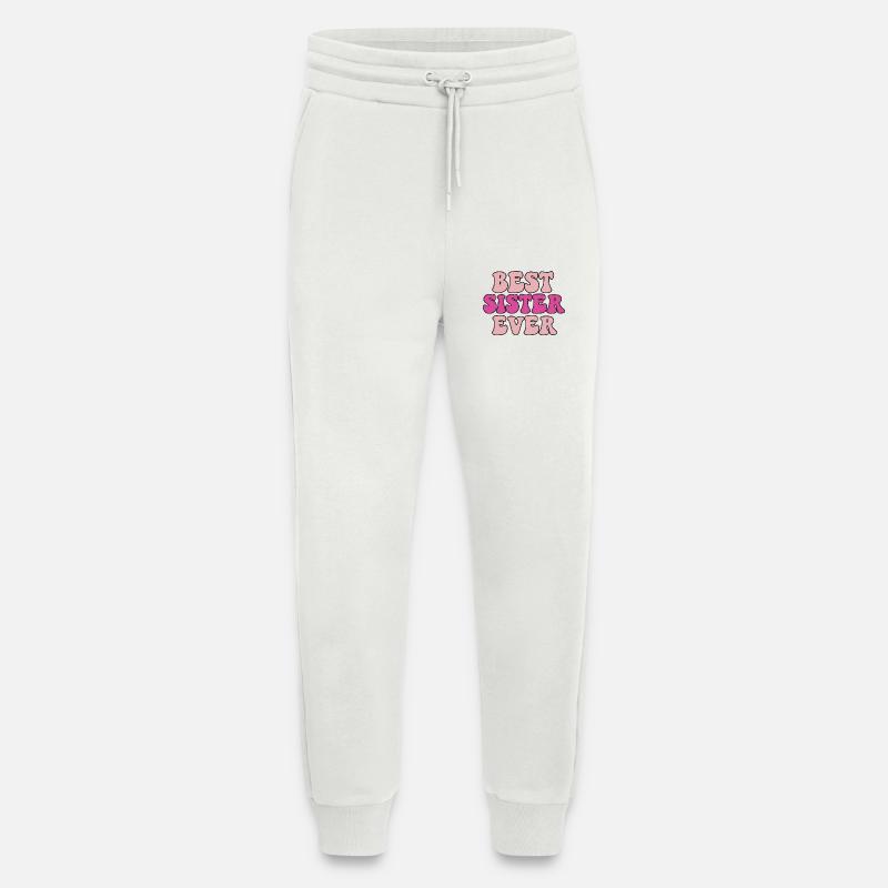 Beste Schwester - Jogginghose - made by SPREAD - OFF WHITE
