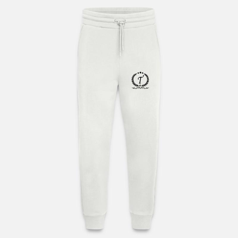 Buchstabe t Krone - Jogginghose - made by SPREAD - OFF WHITE
