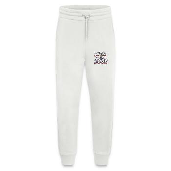 Made in 1962 Retro - Jogging Pants - made by SPREAD  - OFF WHITE - Front