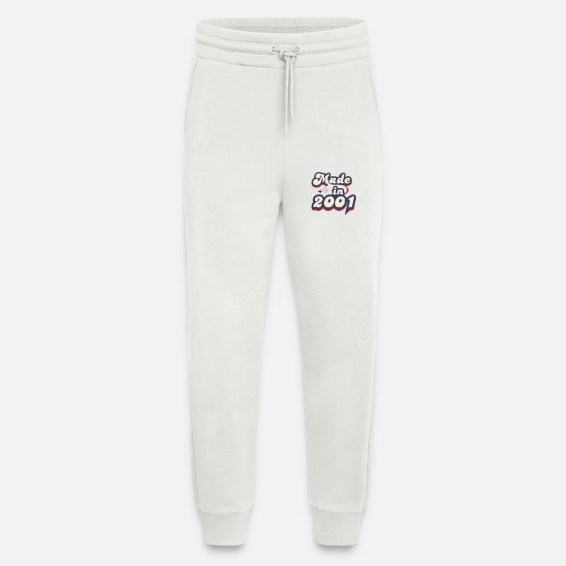 Made in 2001 retro - Jogging Pants - made by SPREAD  - OFF WHITE