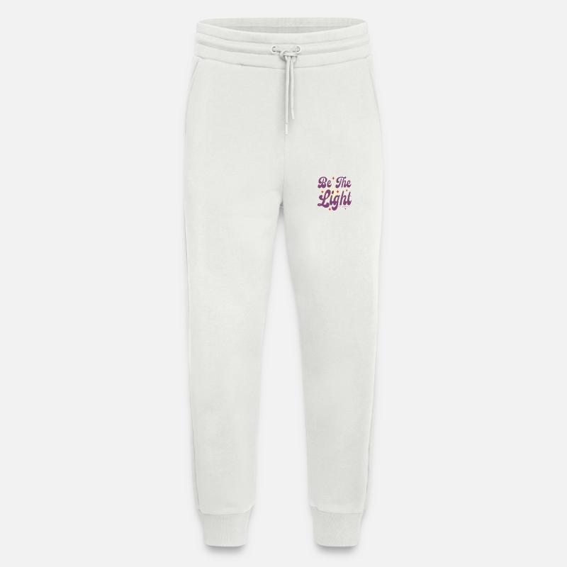 Be the Light - Jogging Pants - made by SPREAD  - OFF WHITE