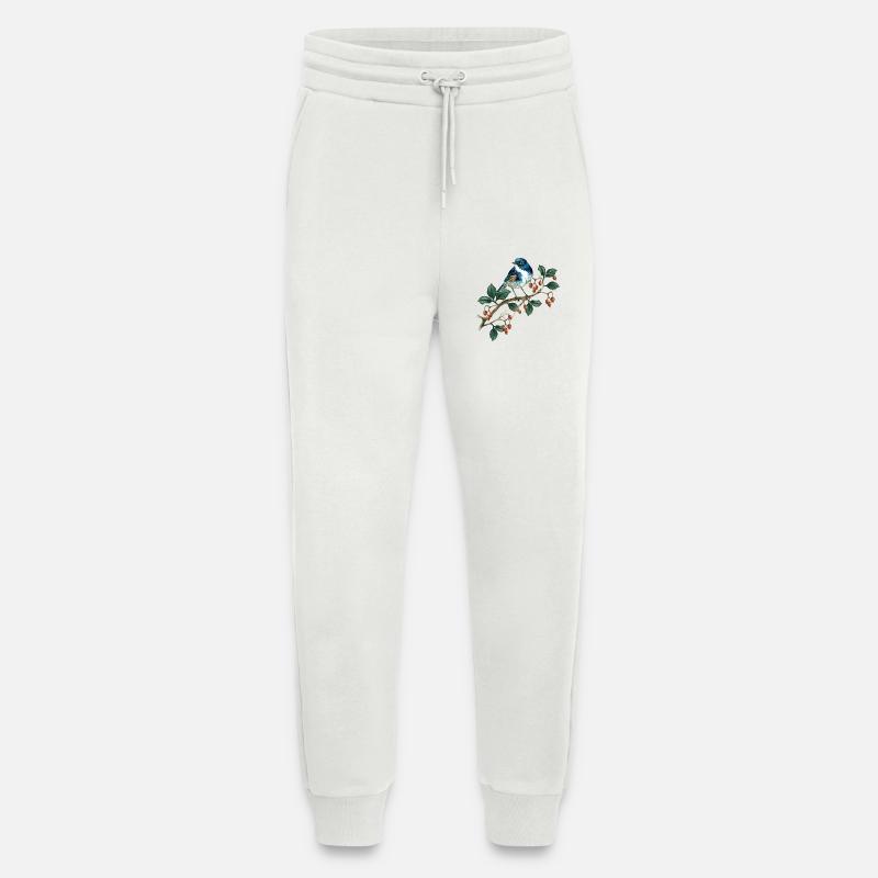 Bunter Vogel - Jogginghose - made by SPREAD - OFF WHITE