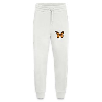 Monarch butterflies – delicate & majestic - Jogging Pants - made by SPREAD  - OFF WHITE - Front