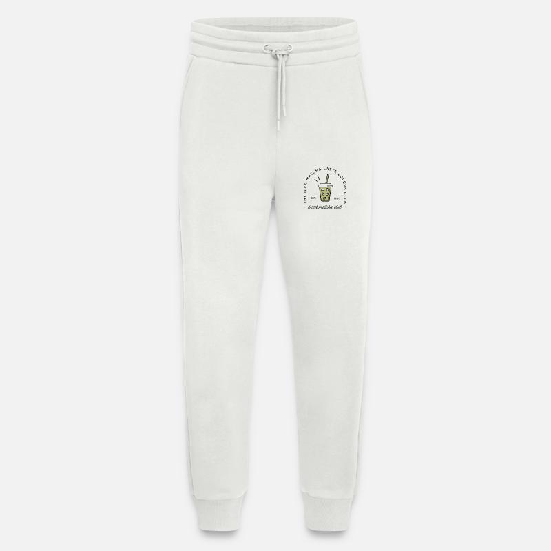 Iced matcha latte lovers - Jogging Pants - made by SPREAD  - OFF WHITE