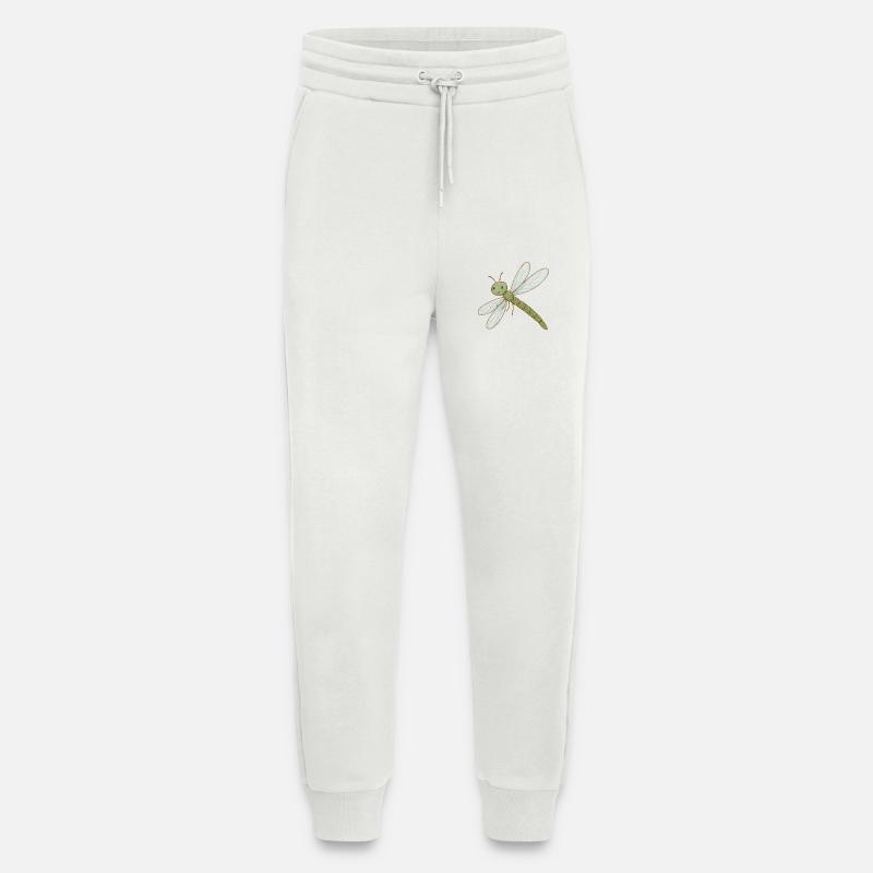 Dragonfly magic – delicate & dazzling - Jogging Pants - made by SPREAD  - OFF WHITE
