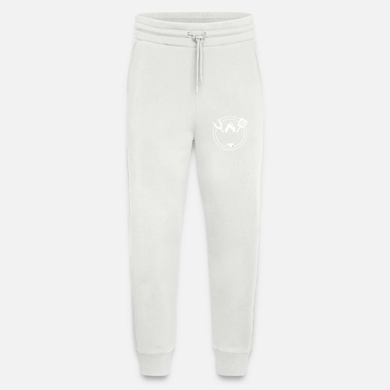 Grill design to personalize - Jogging Pants - made by SPREAD - OFF WHITE