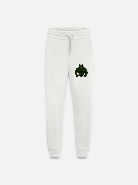 Bear Comic Fit - Jogging Pants - made by SPREAD - OFF WHITE