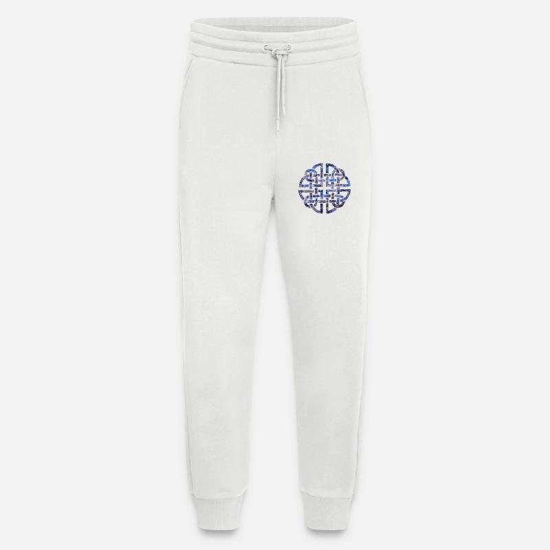 Celtic knot 8 e 112 - Jogging Pants - made by SPREAD  - OFF WHITE