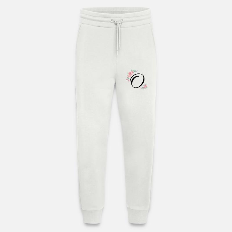 Buchstabe o Blumen - Jogginghose - made by SPREAD - OFF WHITE