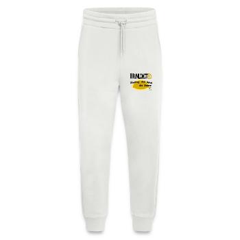 Think about it for a moment! the sun - Jogging Pants - made by SPREAD  - OFF WHITE - Front