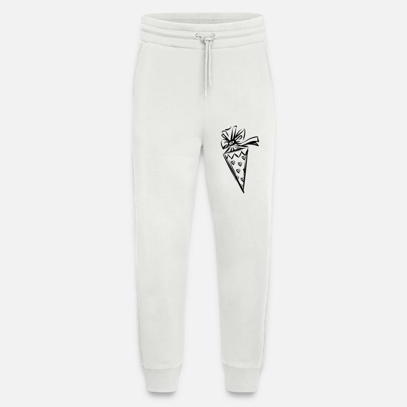 Schultüte Schulanfang Herzen - Jogginghose - made by SPREAD - OFF WHITE