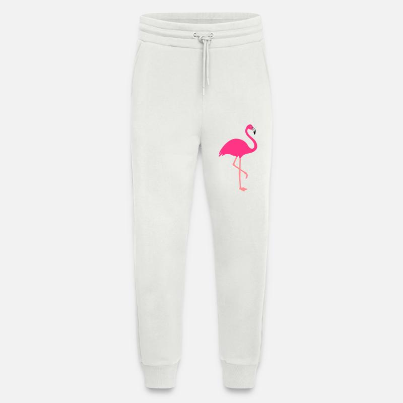 Flamingo - tierisches Design - Jogginghose - made by SPREAD - OFF WHITE
