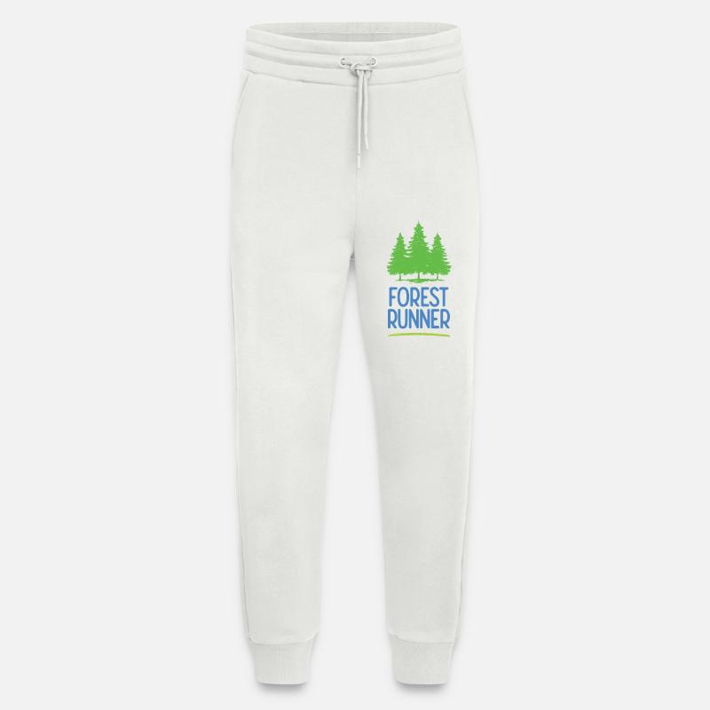 Forest Runner - Jogging Pants - made by SPREAD  - OFF WHITE