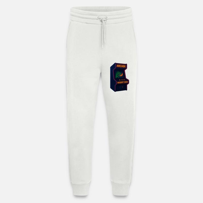 Dino Arcade Neon Pixel - Jogginghose - made by SPREAD - OFF WHITE