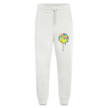 Tennis Food Cartoon Humor - Jogginghose - made by SPREAD - OFF WHITE - Vorne