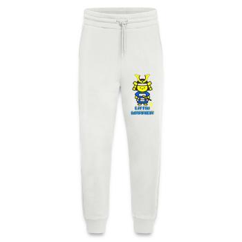 Kleiner Samurai Krieger - Jogginghose - made by SPREAD - OFF WHITE - Vorne