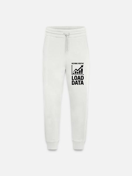 Datenanalyst Spruch Lustiges Datenanalyst Geschenk - Jogginghose - made by SPREAD - OFF WHITE