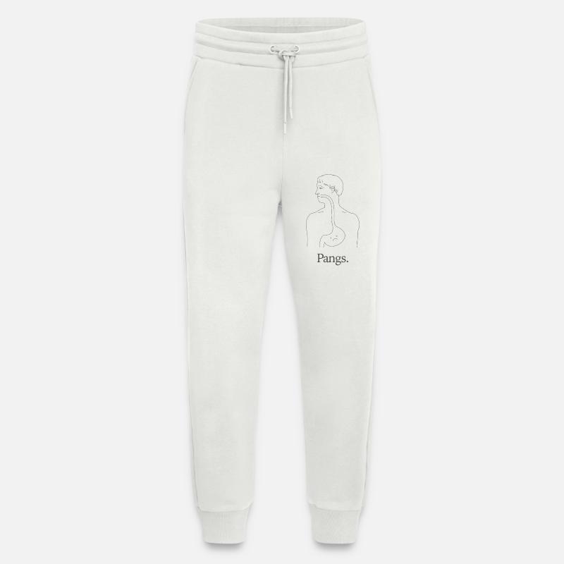 Pangs Anatomie Strichzeichnungen - Jogginghose - made by SPREAD - OFF WHITE