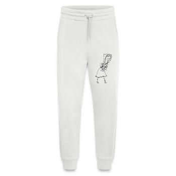 SERBSKA JANKA - contour - - Jogging Pants - made by SPREAD  - OFF WHITE - Front