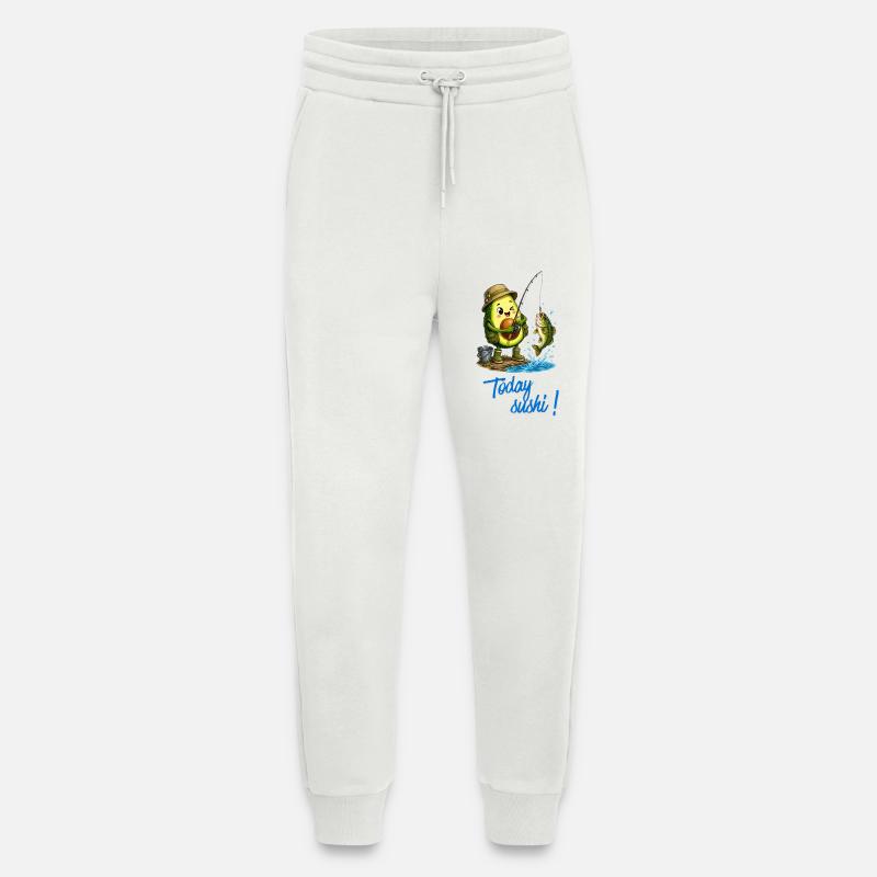 Avocado Angler Adventure - Jogging Pants - made by SPREAD  - OFF WHITE