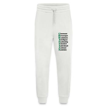 Christian Vorname,Namensschild,Name,Fun Shirt (25) - Jogginghose - made by SPREAD - OFF WHITE - Vorne