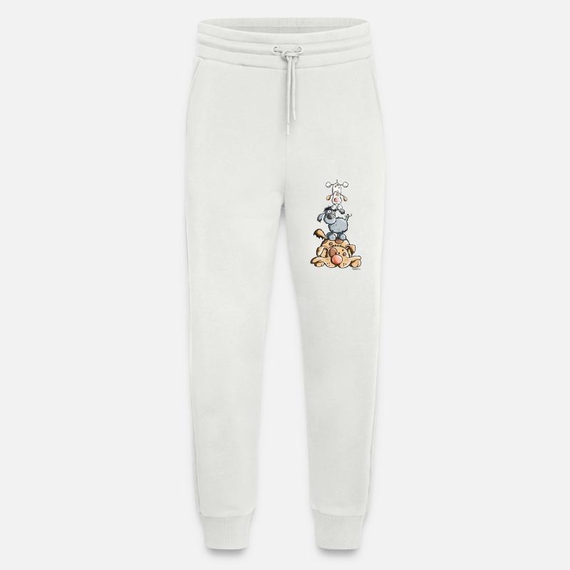 Hundeturm - Jogginghose - made by SPREAD - OFF WHITE