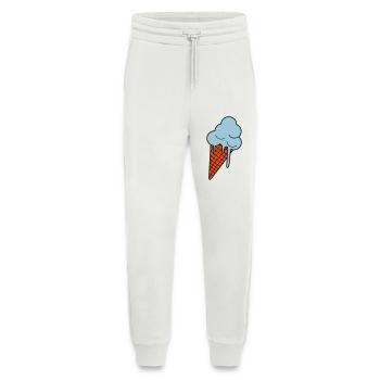Schmelzendes Eis - Jogging Pants - made by SPREAD  - OFF WHITE - Front