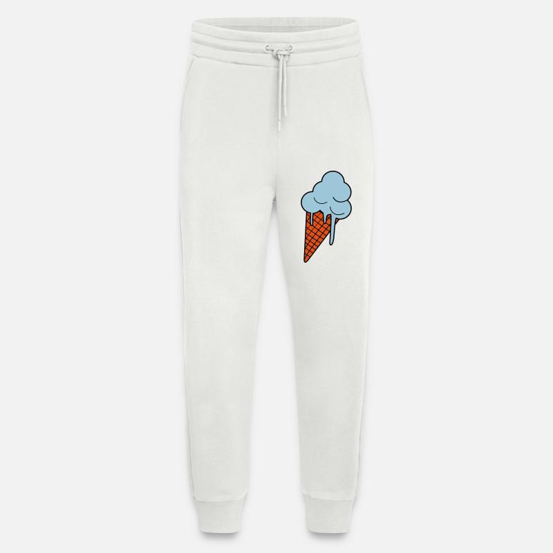 Schmelzendes Eis - Jogging Pants - made by SPREAD  - OFF WHITE