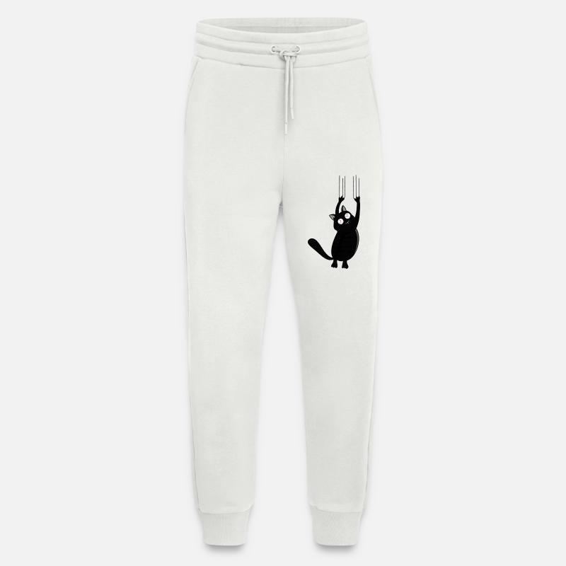 Panic Cat (Black Version) - Jogginghose - made by SPREAD - OFF WHITE