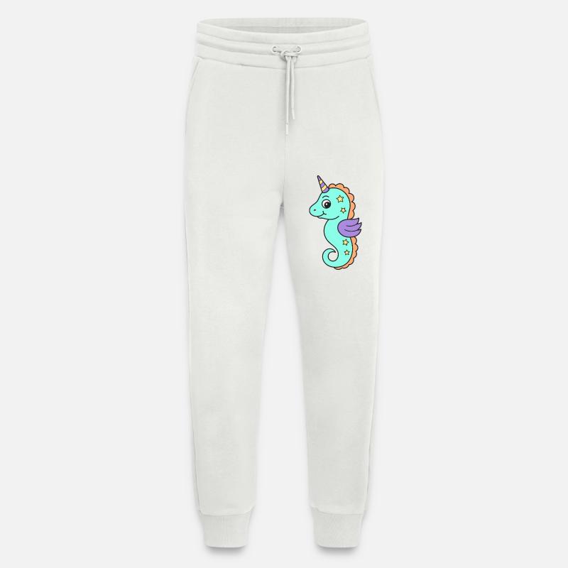 Seepferd Seepferdchen - Jogginghose - made by SPREAD - OFF WHITE