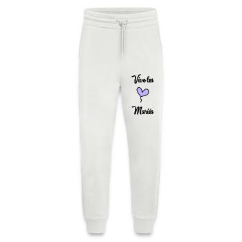 FUTURE MARIEE. EVJF. MARIEE. TEAM. TEAM MARIEE - Pantalon de jogging bio décontracté fabriqué en UE - OFF WHITE - Devant