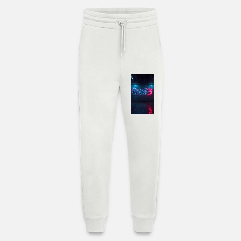 Omega3 Neon Graffiti - Jogginghose - made by SPREAD - OFF WHITE