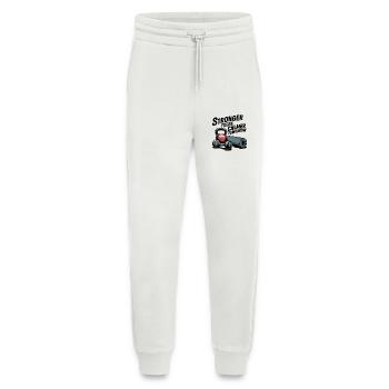 Stronger Today, Calmer Tomorrow – Fit & Zen - Jogginghose - made by SPREAD - OFF WHITE - Vorne
