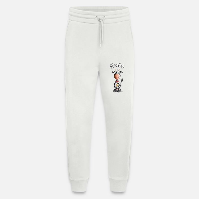 Da steht die Moooo Kuh - Jogginghose - made by SPREAD - OFF WHITE